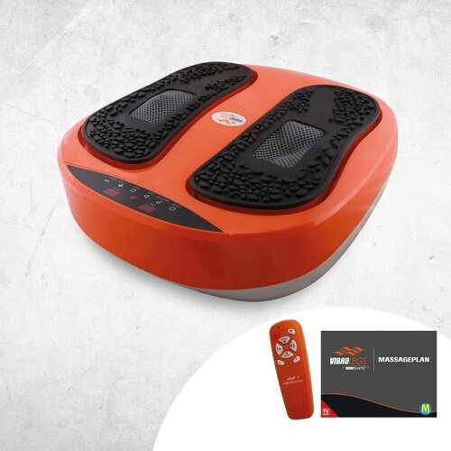 Tweedekans VibroLegs Voetmassageapparaat - Oscillatie & Acupressuur - Afneembare Siliconen Pads - Inclusief Afstandsbediening
