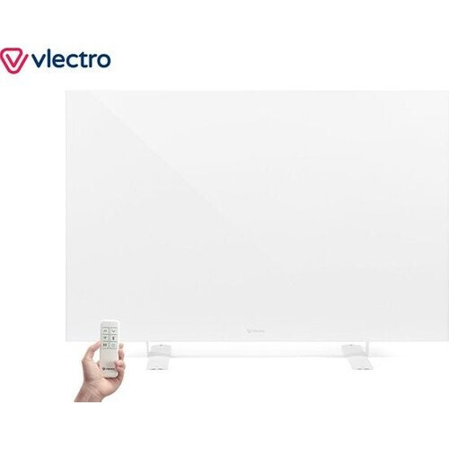 Tweedekans Vlectro - Slim infraroodverwarmingspaneel met instelbare timer - 520 W Tweedehands