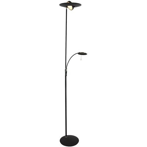 Tweedekans Vloerlamp Steinhauer Zenith LED - Zwart Tweedehands