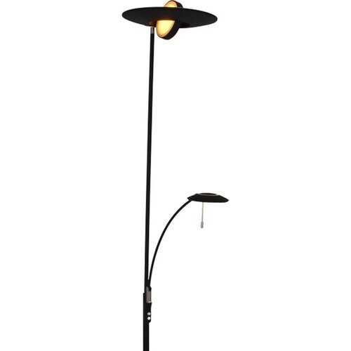 Tweedekans Vloerlamp Steinhauer Zenith LED - Zwart Tweedehands