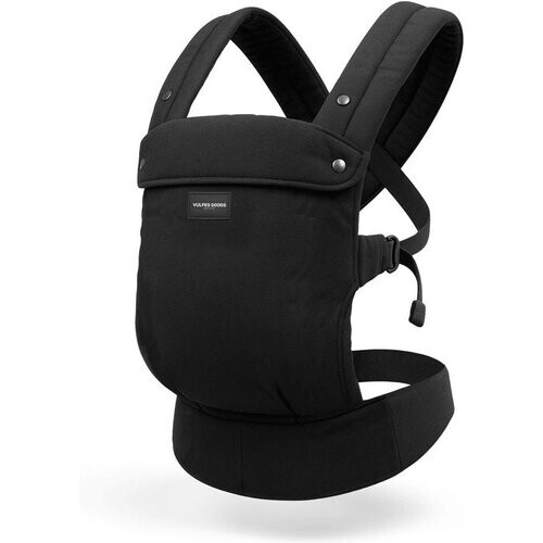 Tweedekans Vulpes Goods® BabyCare - Draagzak – Ergonomische Baby Draagzak 0-36 mnd – Luxe Buikdrager tot 20 kg – OEKO-TEX® Katoen – Handsfree Comfort - Met Rugsteun & M-Positie - Zwart Tweedehands