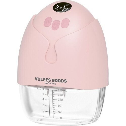 Tweedekans Vulpes Goods® BabyCare - Handsfree Borstkolf - Elektrische Draadloze Borstkolf - Draagbaar – Elektrische handsfree Kolf - Incl. 30 moedermelk bewaarzakjes, Borstvoeding informatie, Reistas & Borstschildverkleiners - MAX versie Tweedehands