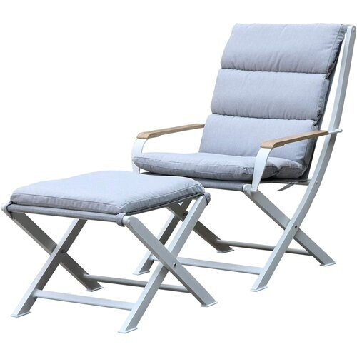 Tweedekans Westfield Home & Garden Amber Lounge Grijs – 90x63x73,5 cm Tweedehands