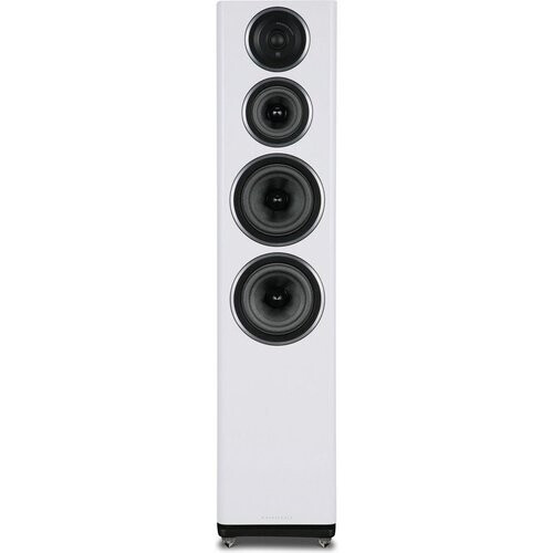 Tweedekans Wharfedale Diamond 11.4 Vloerstaande Speaker - 175W - 32 x 22.2 x 98.5 cm - Wit - Per 1 Stuk Tweedehands
