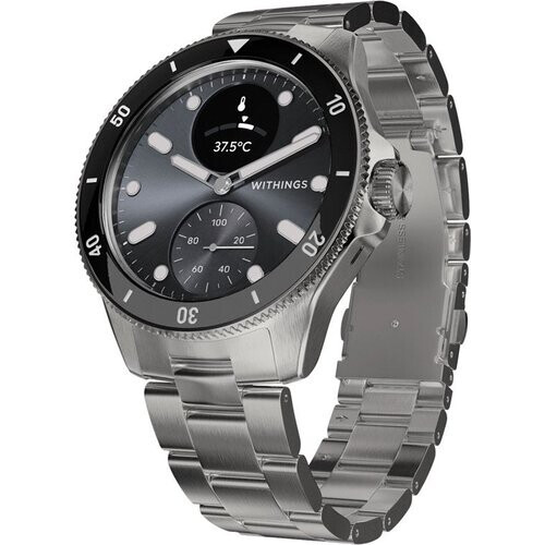Tweedekans Withings ScanWatch Nova - 42mm Hybride Smartwatch - ECG, AFib Detectie, SpO₂ Meter, Hartslagmeter, Slaaptracker, 24/7 Temperatuurmeting, 35 Dagen Batteri, Saffierglas, 10 ATM Waterdicht Tweedehands
