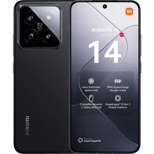 Tweedekans Xiaomi 14 512GB Zwart 5G Tweedehands