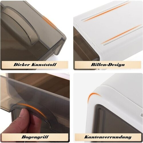 Tweedekans Yorbay Stapelbare bureau-organizer ladekast set van 3 stuks Tweedehands