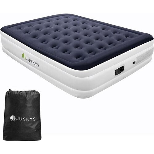 Tweedekans Juskys Luchtbed Zelfopblaasbaar - 203 x 152 x 47 cm - Incl. Opbergtas Tweedehands