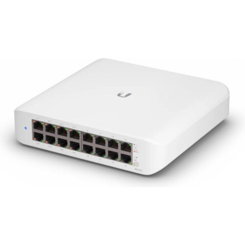 Ubiquiti UniFi Switch Lite - Fully Managed Netwerkswitch - 16 poorten - 45W PoE Tweedehands