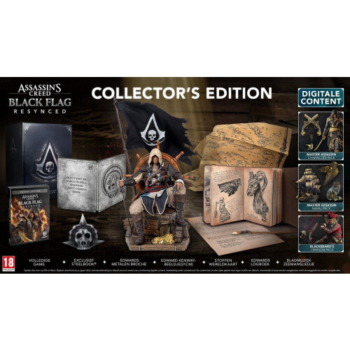 Ubisoft Assassin's Creed Black Flag Resynced - Collector's Edition - PS5 - Exclusieve content