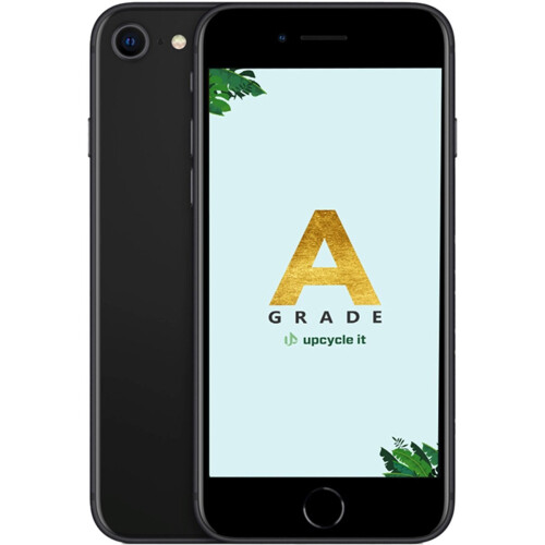 upcycle it Apple iPhone SE 2022 (Refurbished) Grade A 11,9 cm (4.7") Dual SIM iOS 17 5G 64 GB Zwart Tweedehands