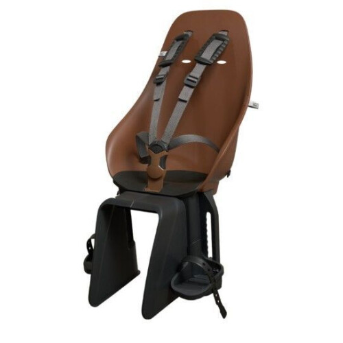 Urban Iki BIO Fietsstoeltje Achter Ta-ke MIK HD - Ergonomisch - Haniwa Brown/ Bincho Black Tweedehands