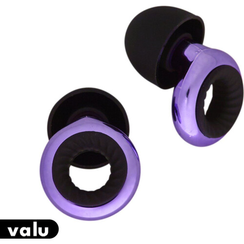 Valu Oordoppen - Earplugs - Demping 27 dB - Metallic Purple (set van 4)
