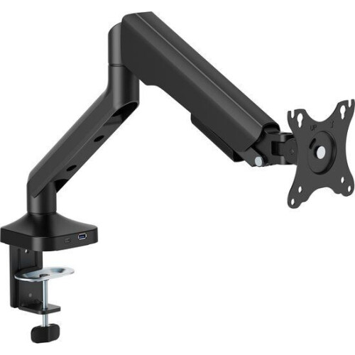 VDD Gaming - Monitorarm - In Hoogte Verstelbaar - Ergonomisch Ontwerp - Zwart