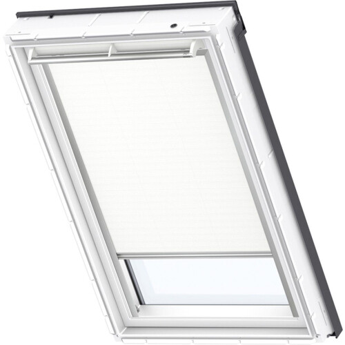 VELUX MK06 - Verduisterend Rolgordijn DKL - Zilver Kozijn - Wit Tweedehands