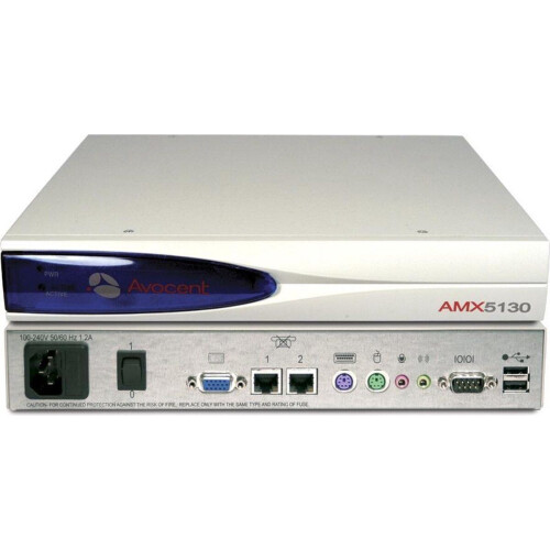 Vertiv Avocent AMX5130 - KVM-switch - Automatische skew compensatie - Grijs Tweedehands