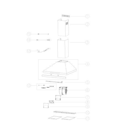 Viceroy Wrchim60rf Afzuigkap - Hob To Hood-connectiviteit - Touch Bedieningspaneel Met Digitaal Display - Koolborstelloos - 5 + Boost - Zwart | Nieuw (outlet)