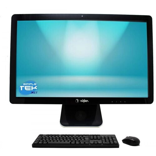 Viglen Full HD AIO OMNIMO 5 VIG-670W 23" Celeron 1.8 GHz - SSD 512 GB - 16GB QWERTY - Italiaans Tweedehands