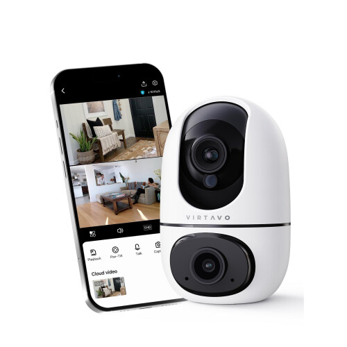 Virtavo XD1 - WLAN Dual Kamera - 1080P Smart Tracking TweeWegeAudio Tweedehands