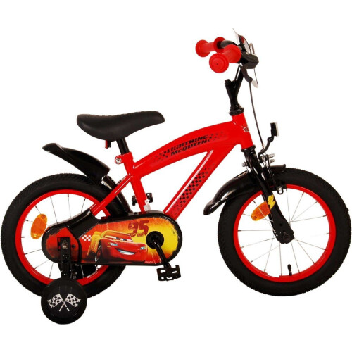 Volare Disney Cars - Kinderfiets - 14 inch - Rood