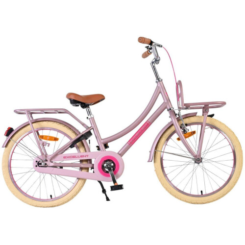 Volare Excellent Kinderfiets - Stadsfiets - 20 Inch - Handrem - Mat Roze