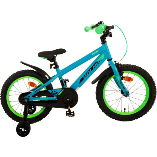 Volare Rocky Kinderfiets - Jongens - 16 inch - Groen - Afneembare zijwieltjes