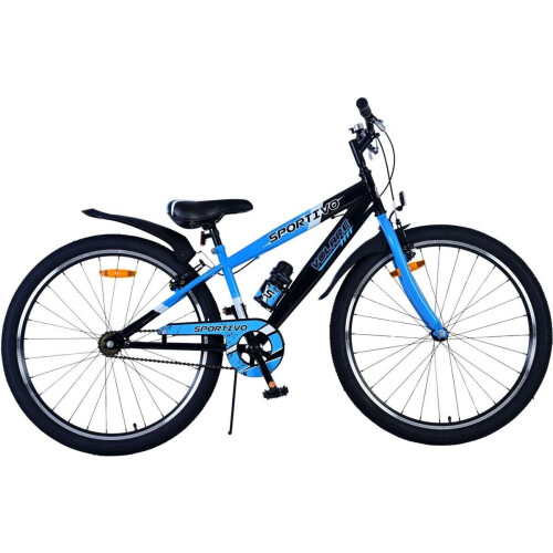 Volare Sportivo Kinderfiets - Jongens - 26 inch - Twee Handremmen - Blauw Zwart
