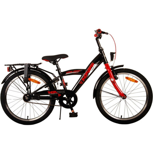 Volare Thombike - Kinderfiets - 20 Inch - Jongens - Zwart Rood