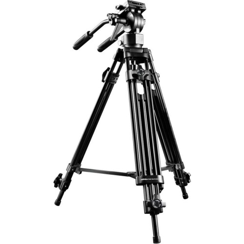 Walimex pro EI-9901 - Video statief - 138cm met panhead - Draagtas
