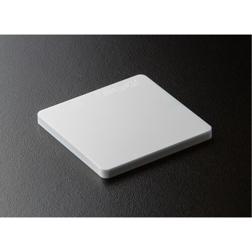 Wallfiness Snow - Wandpaneel acryl 203 x 91 cm - Glanzend wit