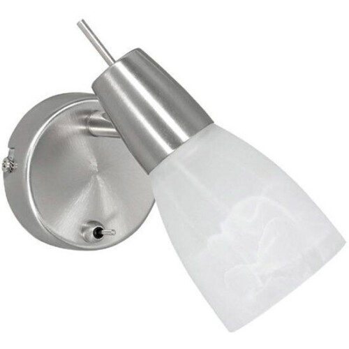 Wandlamp Julia - Staal - 4W GU10 LED - Warmwit 3000K