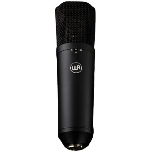 Warm Audio WA-87 R2 - Grootmembraan condensatormicrofoon - 3 richtingskarakteristieken - Zwart