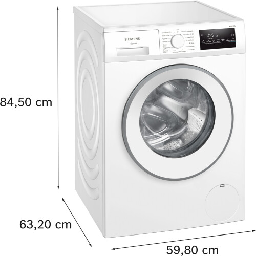 Siemens WM14N22A - Wasmachine - 9 kg - A - Wit Tweedehands