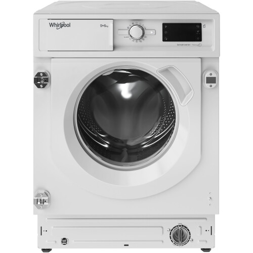 WHIRLPOOL BIWDWG961485EU - Inbouw wasdroogcombinatie - 9+6kg - 1400t - freshcare+ - groot digitaal display Tweedehands