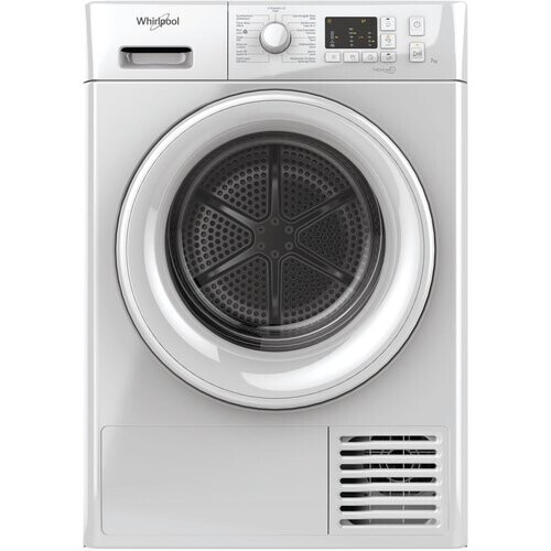 Whirlpool Ftbe M10 72 - Warmtepompdroger - 7 Kg - 6th Sense - 65 Db - Energieklasse A++ | Tweedehands (Refurbished) Tweedehands