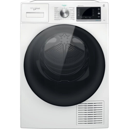 Whirlpool W6 D84WB BE - Warmtepompdroger - 8 kg capaciteit - Wit Tweedehands