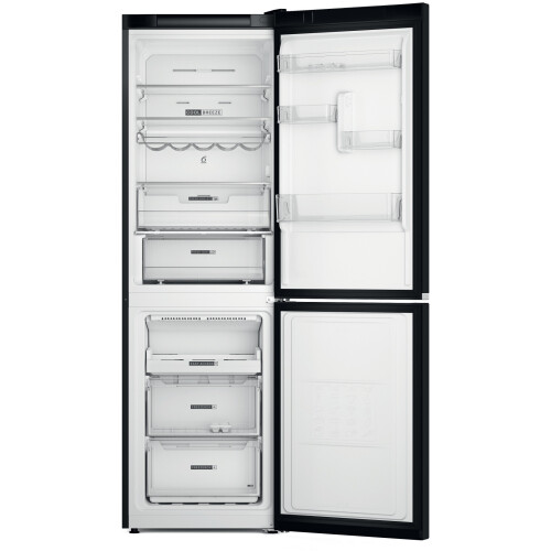 Whirlpool W7x82ok - Koelvriescombinatie - 191.2 Cm - 335l - Total No Frost - Zwart | Tweedehands (Refurbished)
