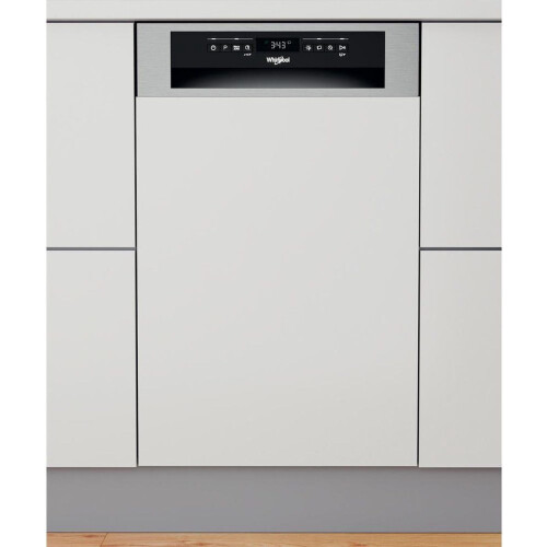 Whirlpool WSBO 3O23 PF X - Inbouwvaatwasser - 10 couverts - RVS Tweedehands