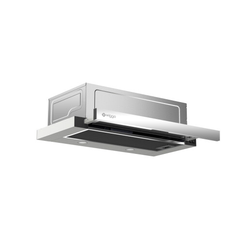 Wiggo WE-D620B(X) - Vlakscherm afzuigkap - 300m³/h - Rvs Tweedehands
