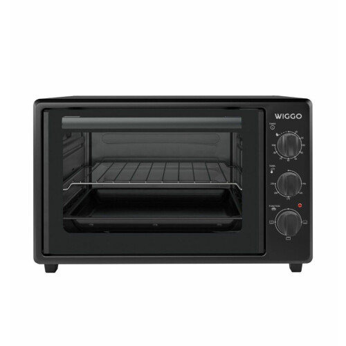 Wiggo WMO-E353 - Vrijstaande Mini Oven - 35 liter - 1800 W - Zwart