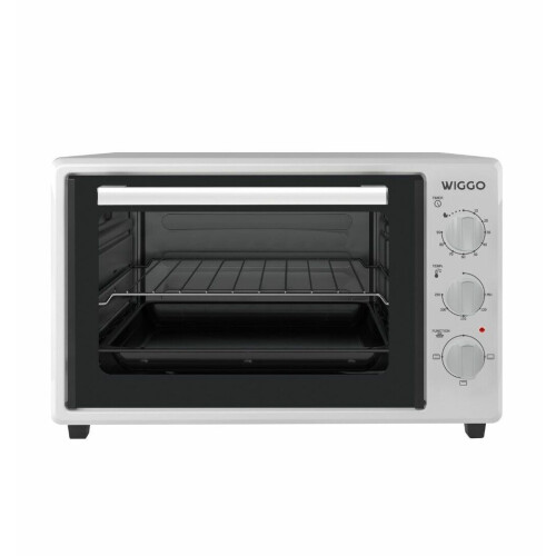 Wiggo WMO-E353 - Vrijstaande Mini Oven - 35 liter - 1800 W - Wit Tweedehands