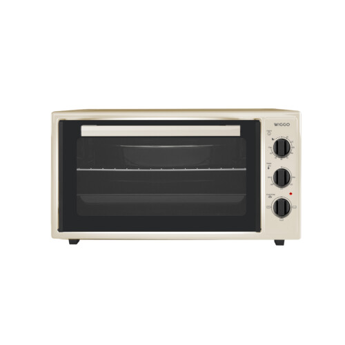 Wiggo WMO-E456(C) - Vrijstaande Mini Oven - 2000 W - 45 liter - Creme Tweedehands