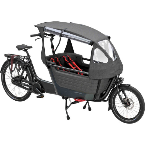Winora FUB - Batavus Fier - Accell Regentent Bakfiets SC 02 V2.0 - Zwart