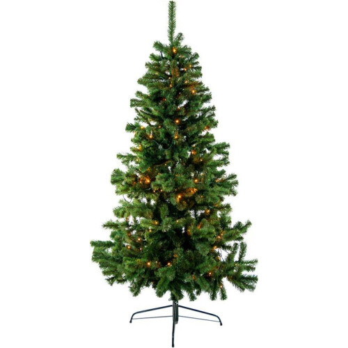 Winterland® Kopenhagen LED Kunstkerstboom – 210 cm – Met verlichting – Luxueuze look en feel – 300LE Tweedehands