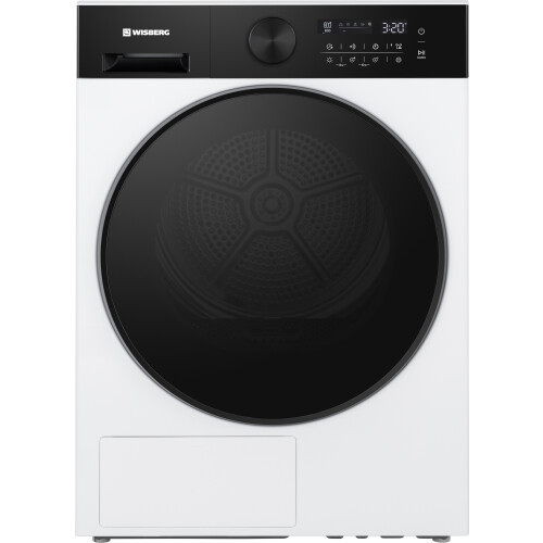 Wisberg Wbdr5aw9ml - Warmtepompdroger - 9 Kg - 60 Db - Energieklasse A | Nieuw (outlet)