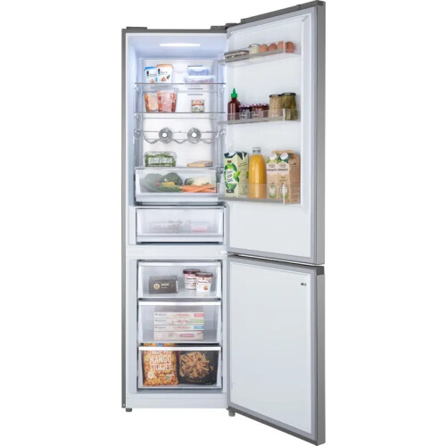 Wisberg Wbkvc201az Koel -vriescombinatie 201cm Inox | Nieuw (outlet)