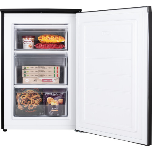 Wisberg Wbtmvr85cb – Tafelmodel Vriezer – 85 Cm – 87l – Omkeerbare Deur – Geschikt Voor Schuur Of Garage
