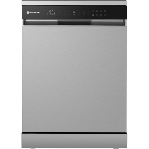 Wisberg Wqp12-u7809x Vrijstaande Vaatwasser - 16 Couverts - Besteklade - Inverter-motor - Stil Nachtprogramma | 60 Cm - 44db | Nieuw (outlet) Tweedehands