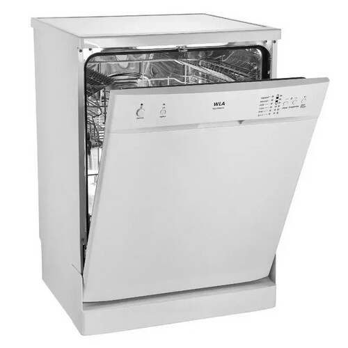 Wla Dw6015 Vrijstaande Vaatwasser - 6 Wasprogramma_s - Uitgestelde Start - 12 Couverts - 60 Cm | Tweedehands (Refurbished) Tweedehands