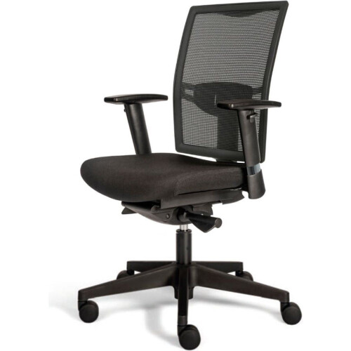 Workliving Projectas V1 Mesh Black Edition - Bureaustoel Ergonomisch Design (N)EN 1335 Tweedehands